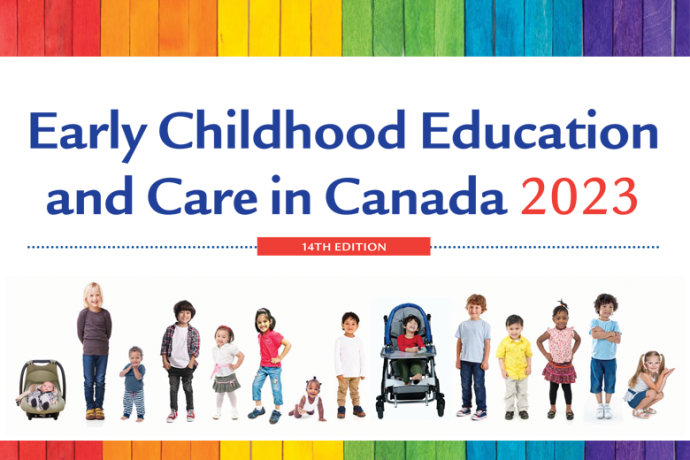 Early Childhood Education and Care 2023 publication cover