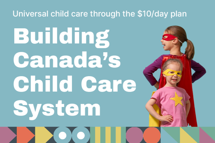 Text block linked to Building Canada's Child Care System